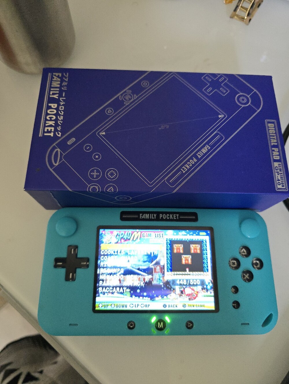 Easegmer GP40 Family Pocket Slim Station GP-40 Retro Games / Emulator